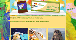 Desktop Screenshot of kunstraum-raumkunst.de